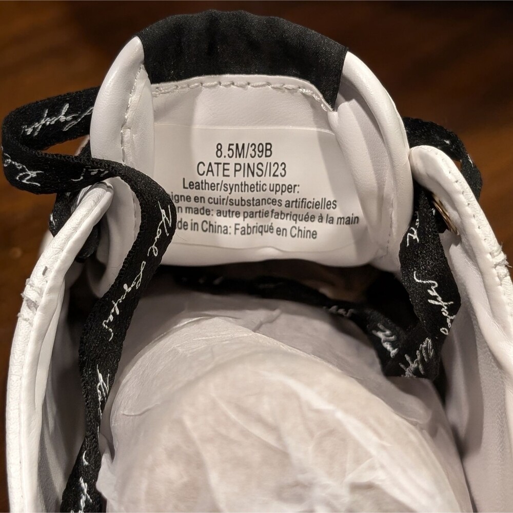 Karl Lagerfeld Paris 8.5 Sneakers Cate Pins Women's Designer Shoes Embellished - Picture 8 of 8